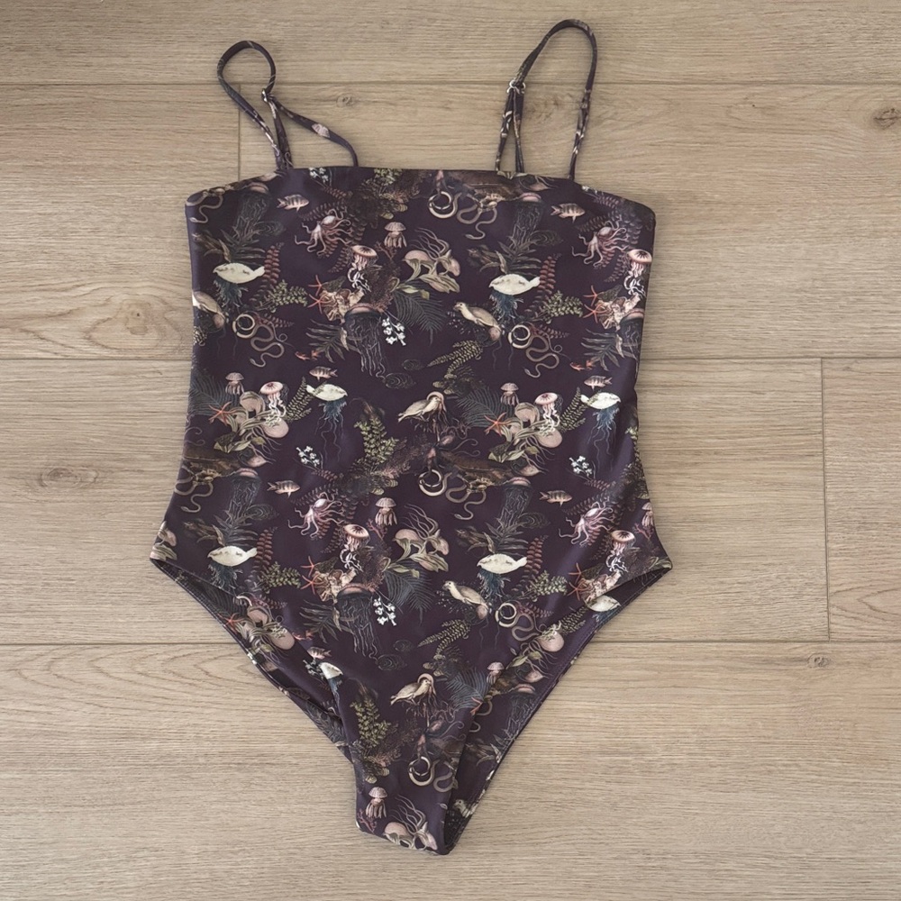 Mikoh Print One-Piece Swimsuit